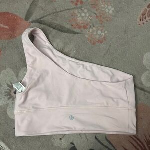 Lululemon Pink One-Shoulder Sports Bra size 8